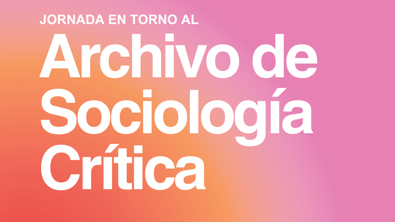 Archivo de Sociología Crítica